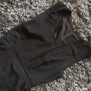 Pleated black dress from Nordstrom
